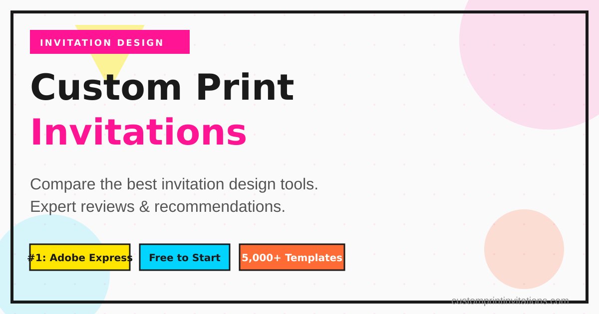 Best Invitation Design Software | Custom Print Invitations